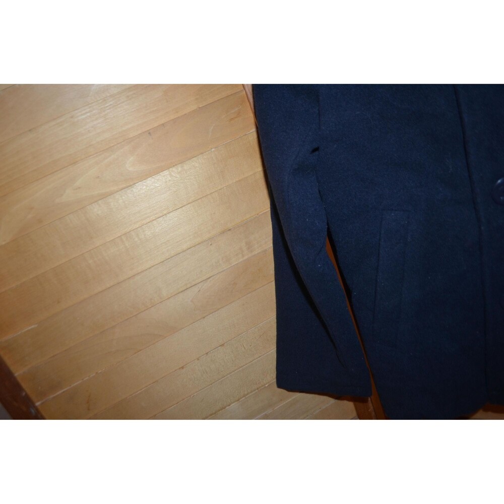 Vintage Boys Rothschild Pea Navy Coat Nautical - Picture 4 of 7
